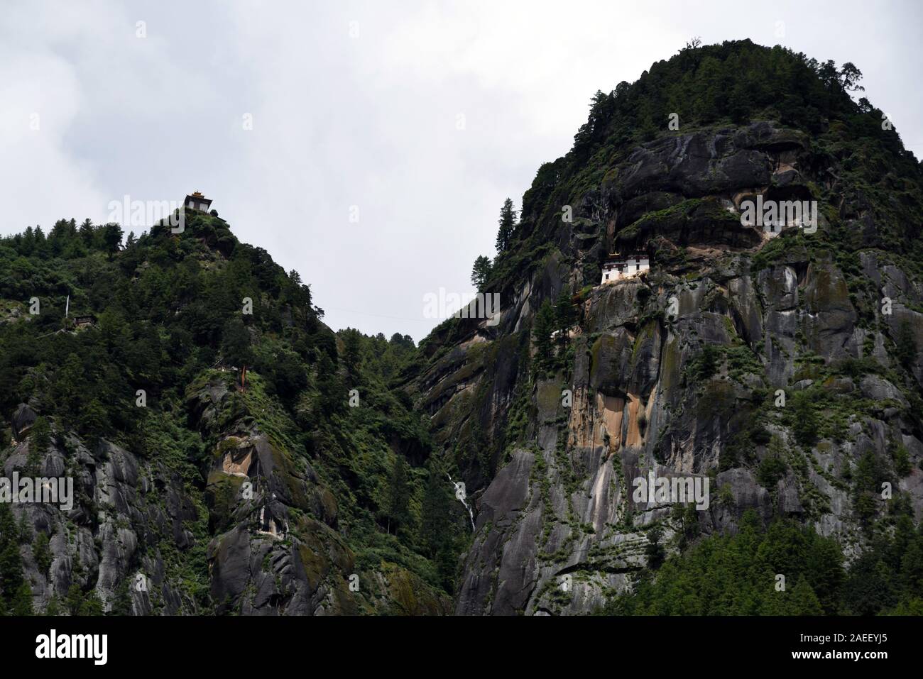 Paro Taktsang, Tiger Nest Kloster, Paro, Bhutan, Asien Stockfoto