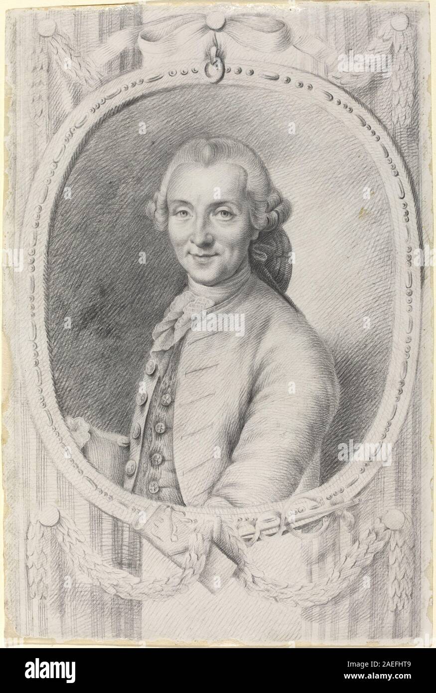 Johann Friedrich Bierlein, Johann Gottfried von Herder, 1786 Johann Gottfried von Herder; 1786 Datum Stockfoto