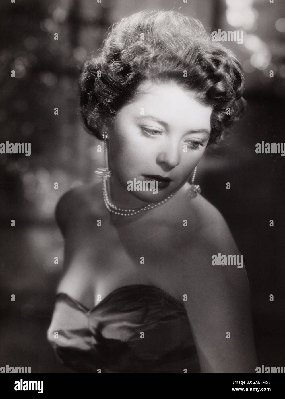 Brigitte Rau, die deutsche Plant, Deutschland um 1953. Deutsche Schauspielerin Brigitte Rau, Deutschland um 1953. Stockfoto