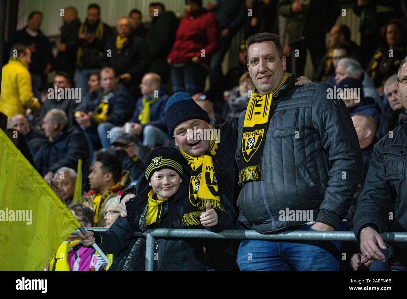 7 Dezember 2019 Venlo, Niederlande Fußball Eredivisie VVV Venlo v FC Emmen Stockfoto