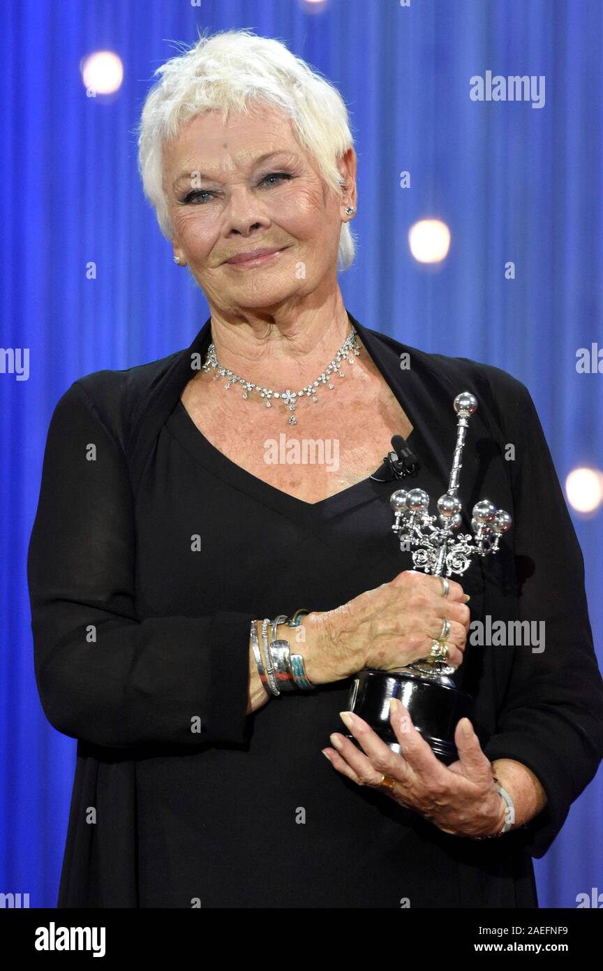 Judi Dench in der donostia Award für ihr Lebenswerk an der 66th San Sebastian International Film Festival / Festival Internacional de Cine de San Sebastián im Kursaal. San Sebastian, 25.09.2018 | Verwendung weltweit Stockfoto