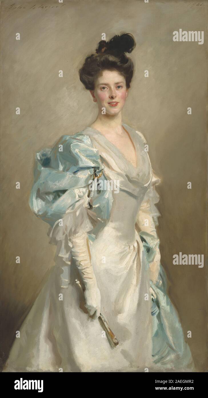 John Singer Sargent, Mary Crowninshield Endicott Chamberlain (Frau Joseph Chamberlain), 1902 Mary Crowninshield Endicott Chamberlain (Mrs. Joseph Chamberlain); 1902 Datum Stockfoto