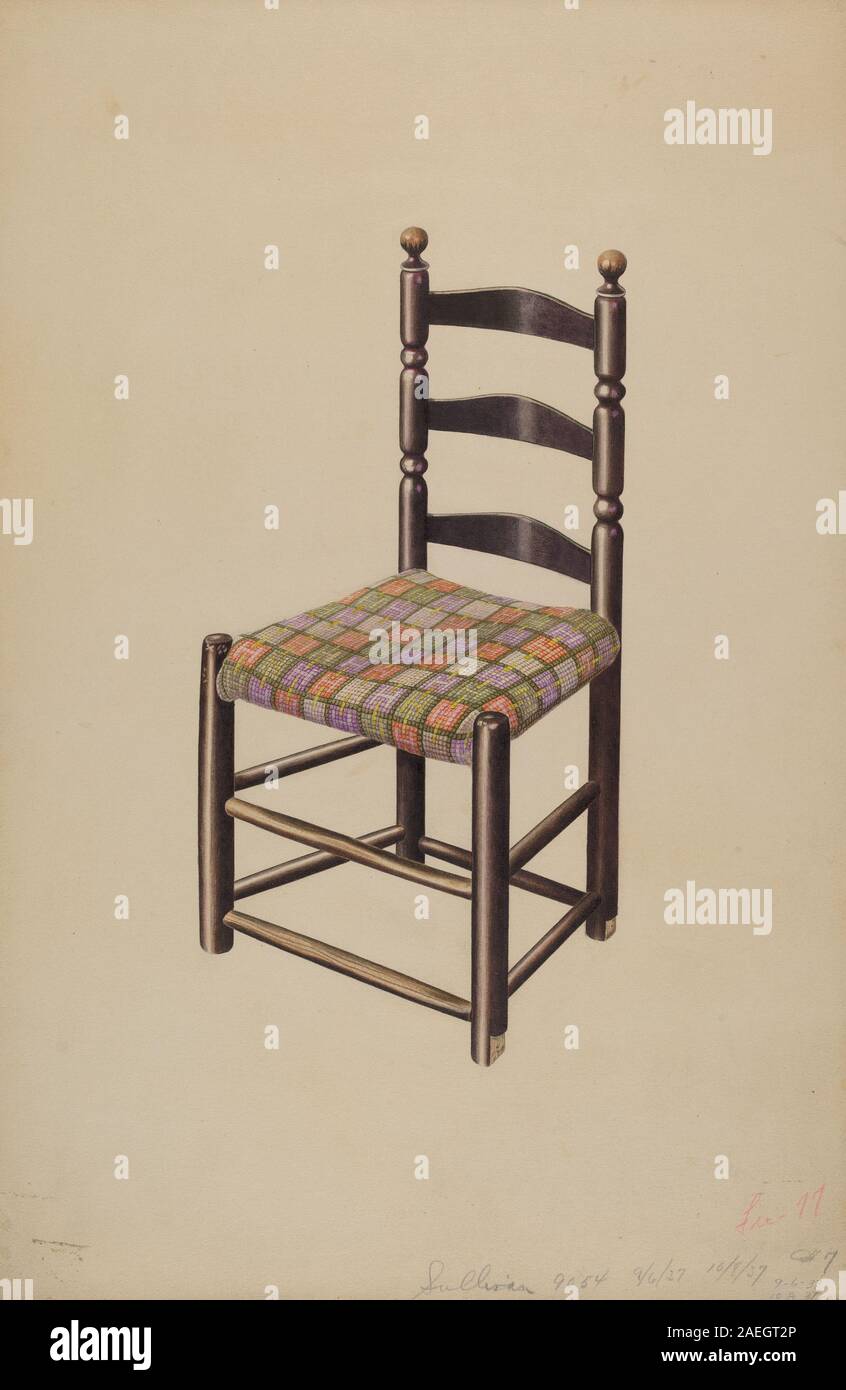 John Sullivan, Stuhl, 1937 Stuhl; 1937 Datum Stockfoto