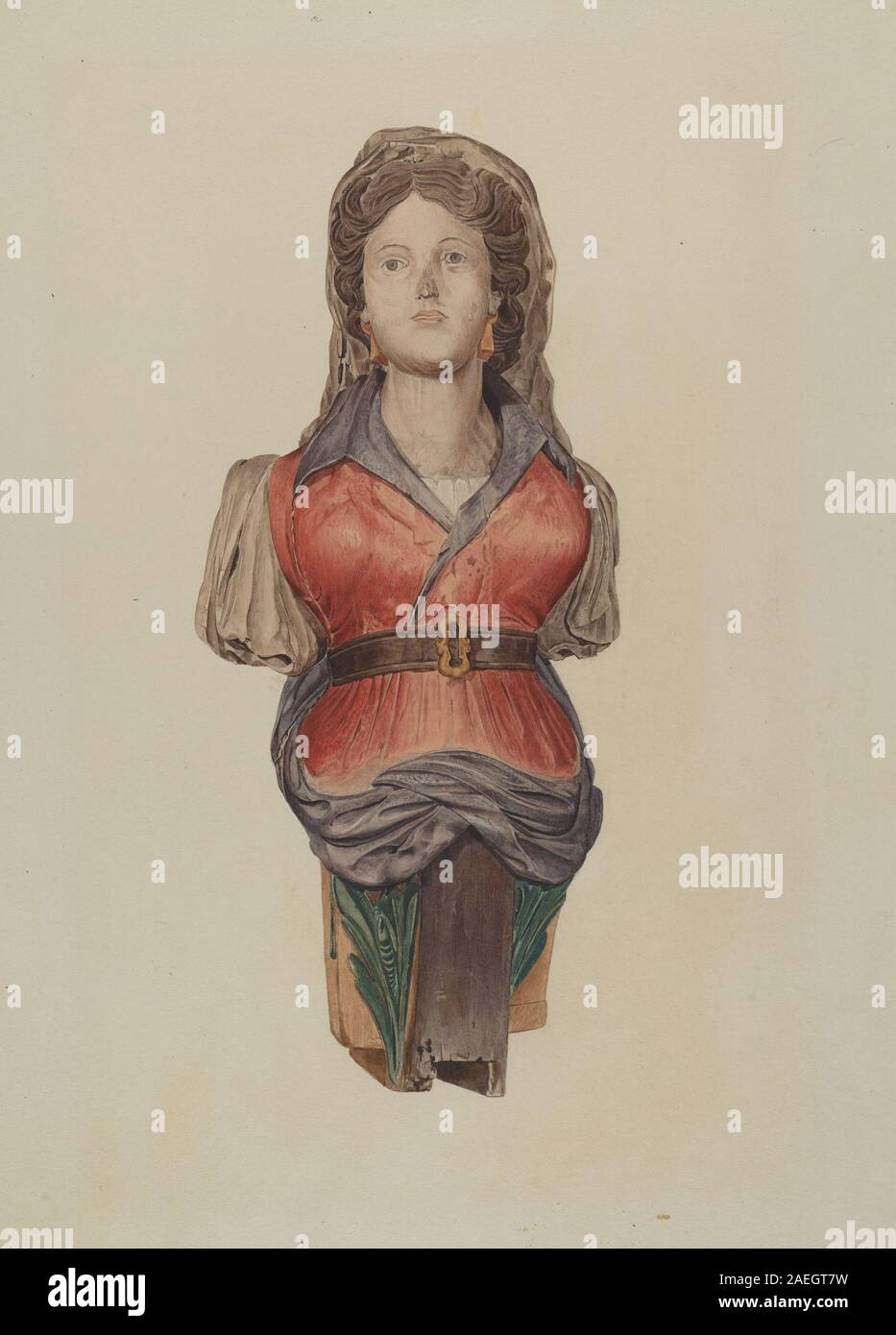 John Sullivan, Galionsfigur, 1935-1942 Galionsfigur; 1935/1942 Stockfoto