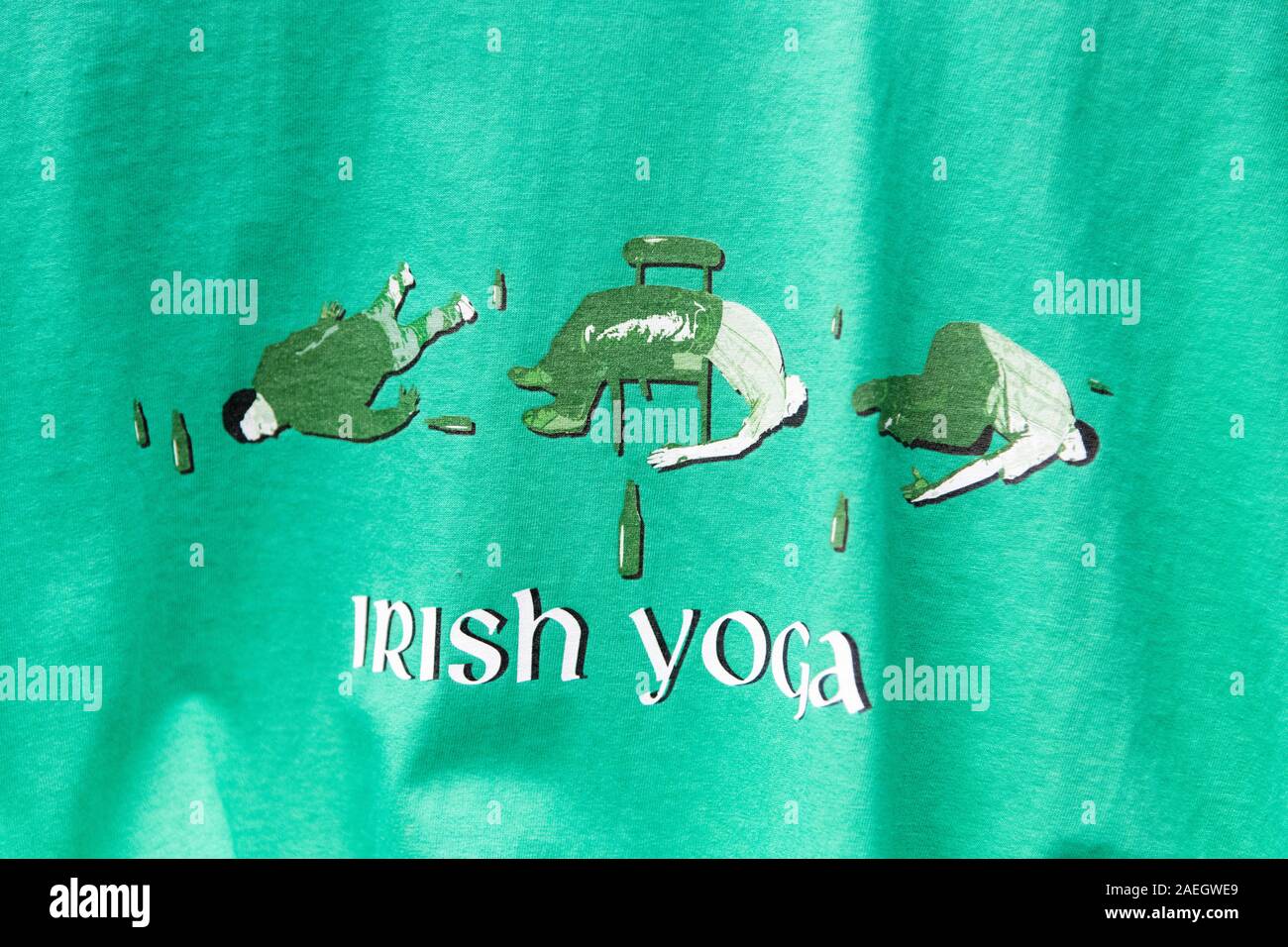 Irische Yoga, Dingle, Dingle Halbinsel im County Kerry, Republik von Irland Stockfoto