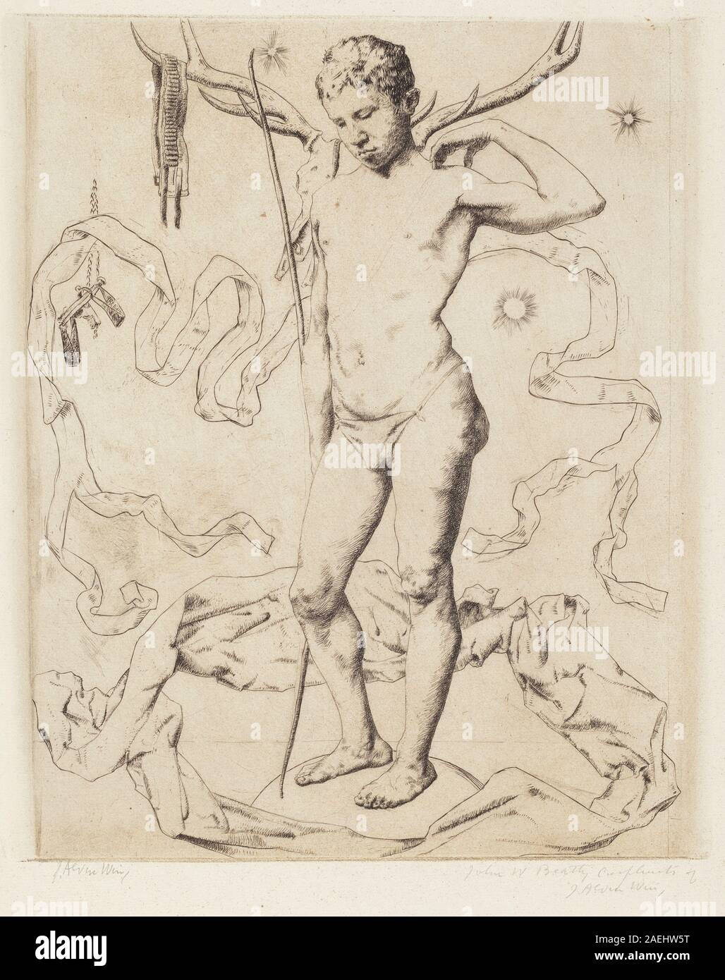 Julian Alden Weir, Arcturus Arcturus, 1893; 1893 Datum Stockfoto