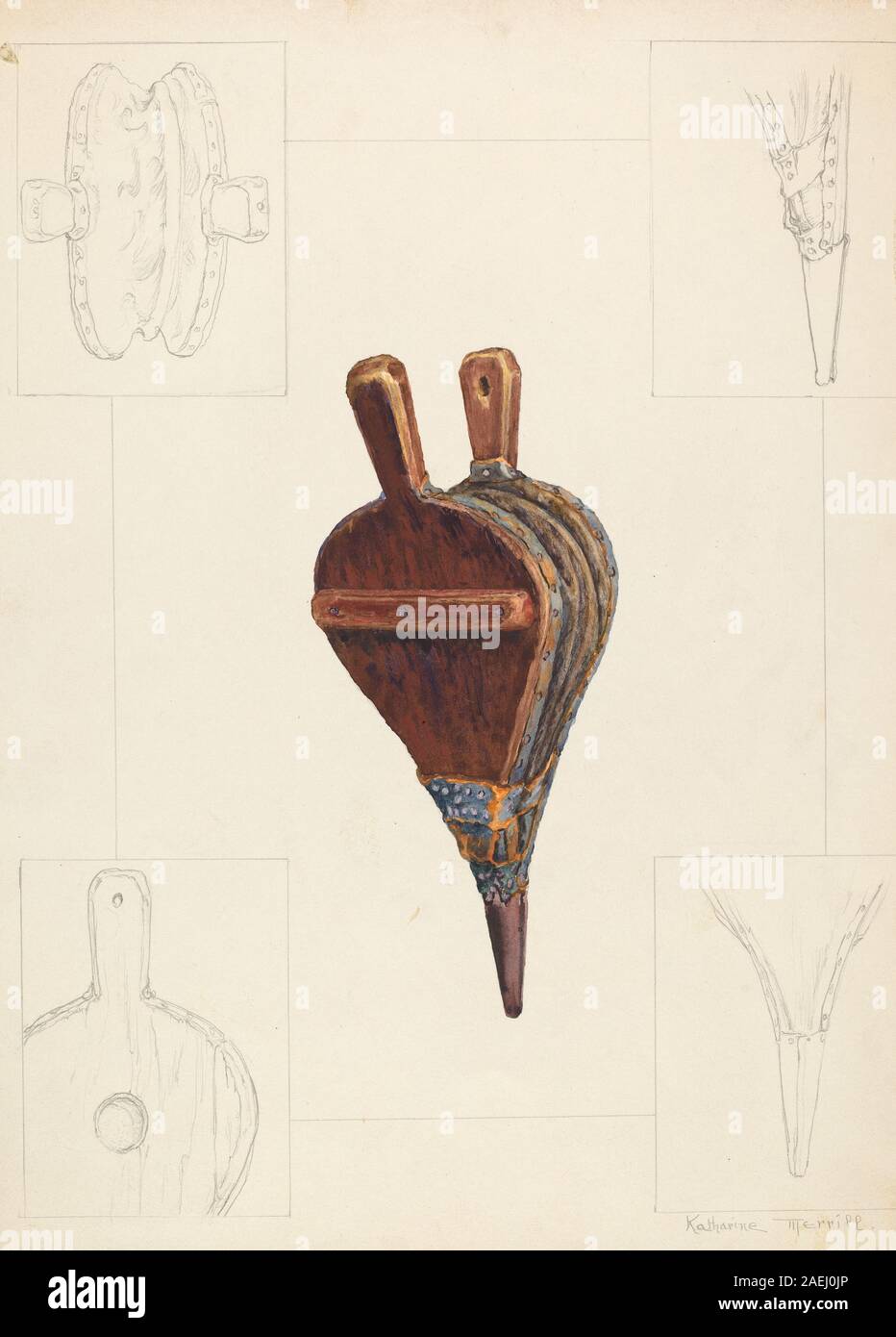 Katharine Merrill, Faltenbälge, c 1937 Faltenbalg; c. 1937 Stockfoto