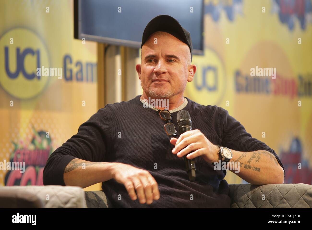 Dortmund, Deutschland. 07 Dez, 2019. Deutsche Comic Con Dortmund: Dominic Purcell an der Deutschen Comic Con. Credit: Susannah V. Vergau/dpa/Alamy leben Nachrichten Stockfoto