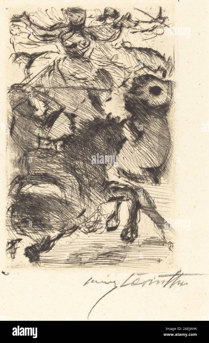 Lovis Corinth, Adhba das Kamel (Adhba sterben), 1919 Kamelin Adhba das Kamel (Adhba sterben Kamelin); 1919 Datum Stockfoto