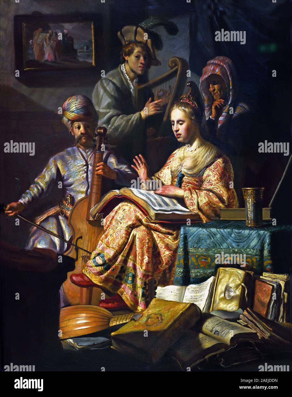 Samson And Delilah Painting Stockfotos Und Bilder Kaufen Alamy