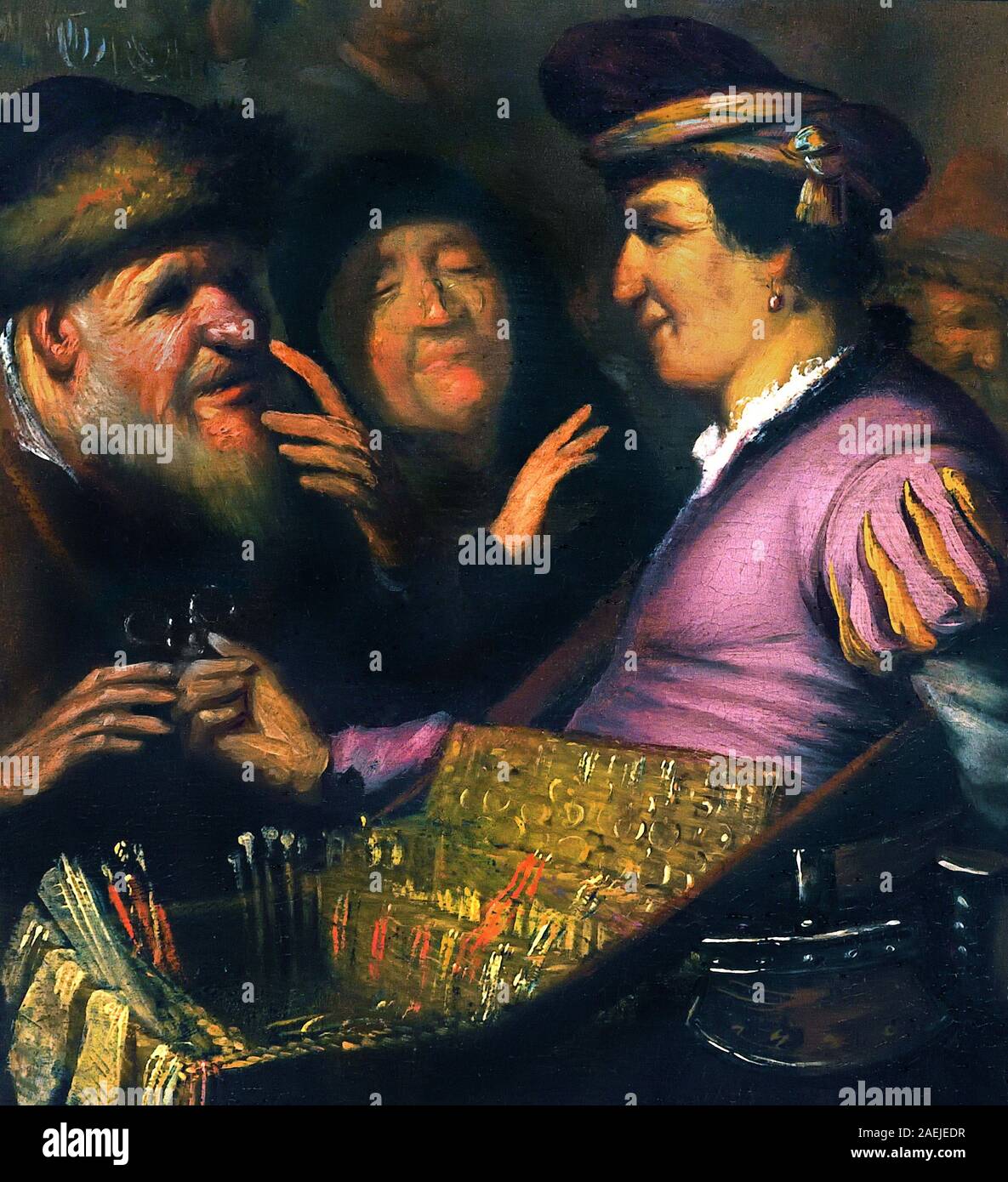 Brillen Verkäufer 1623 Rembrandt Harmenszoon van Rijn 1606 - 1669 Niederländische, die Niederlande, Holland, Stockfoto