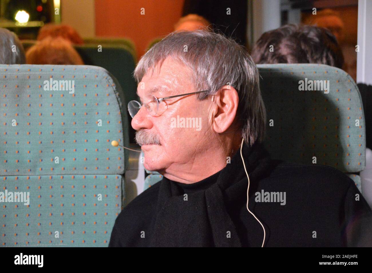 Wolfgang Winkler bei der Lesung mit TVKommissaren Jaecki Schwarz und