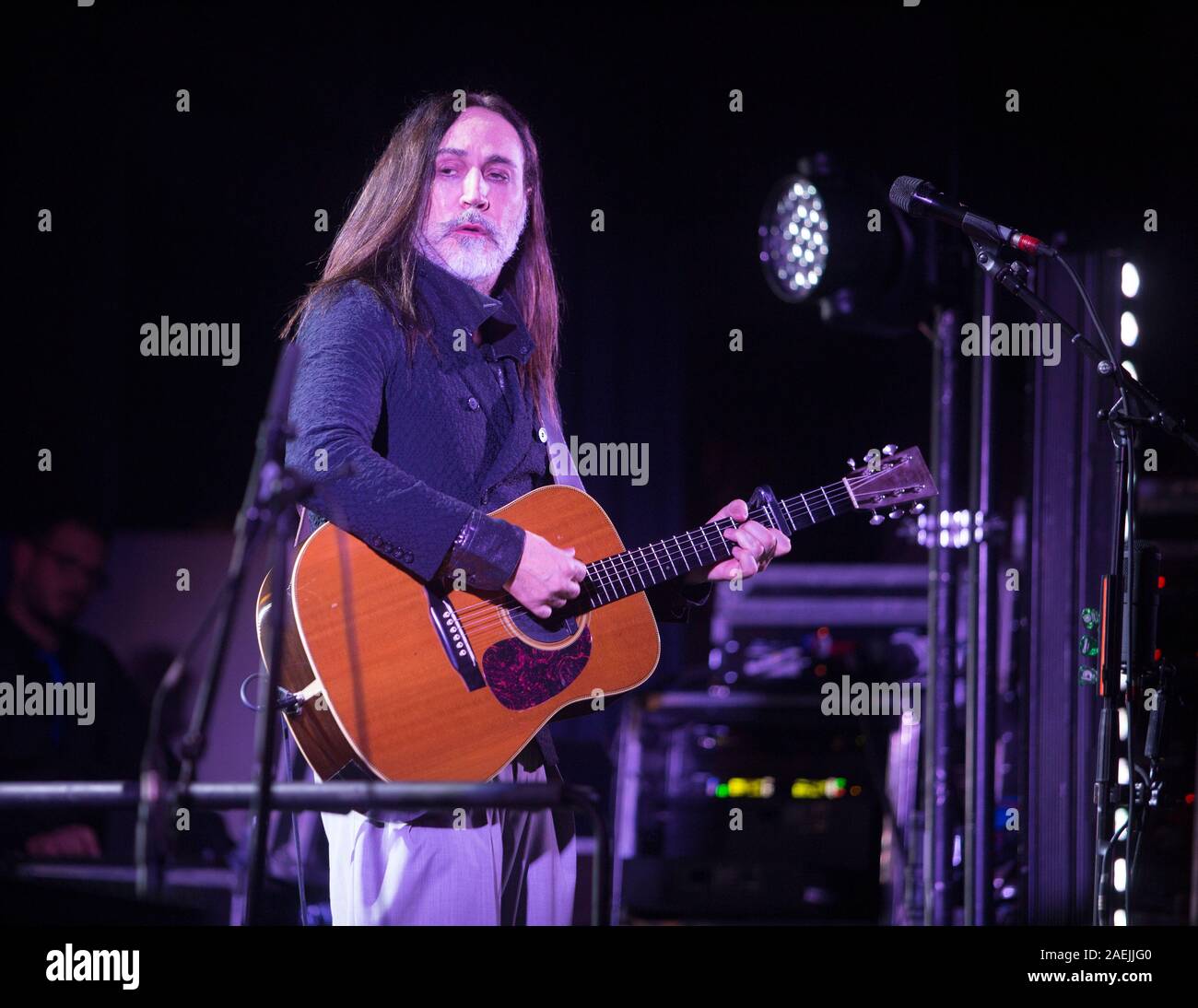 Dezember 7, 2019 - Asti (Italien): songwriter Manuel Agnelli der Betriebsart nach Geschäftsschluss spielt mit Rodrigo D'Erasmo Live at Palco 19. Stockfoto