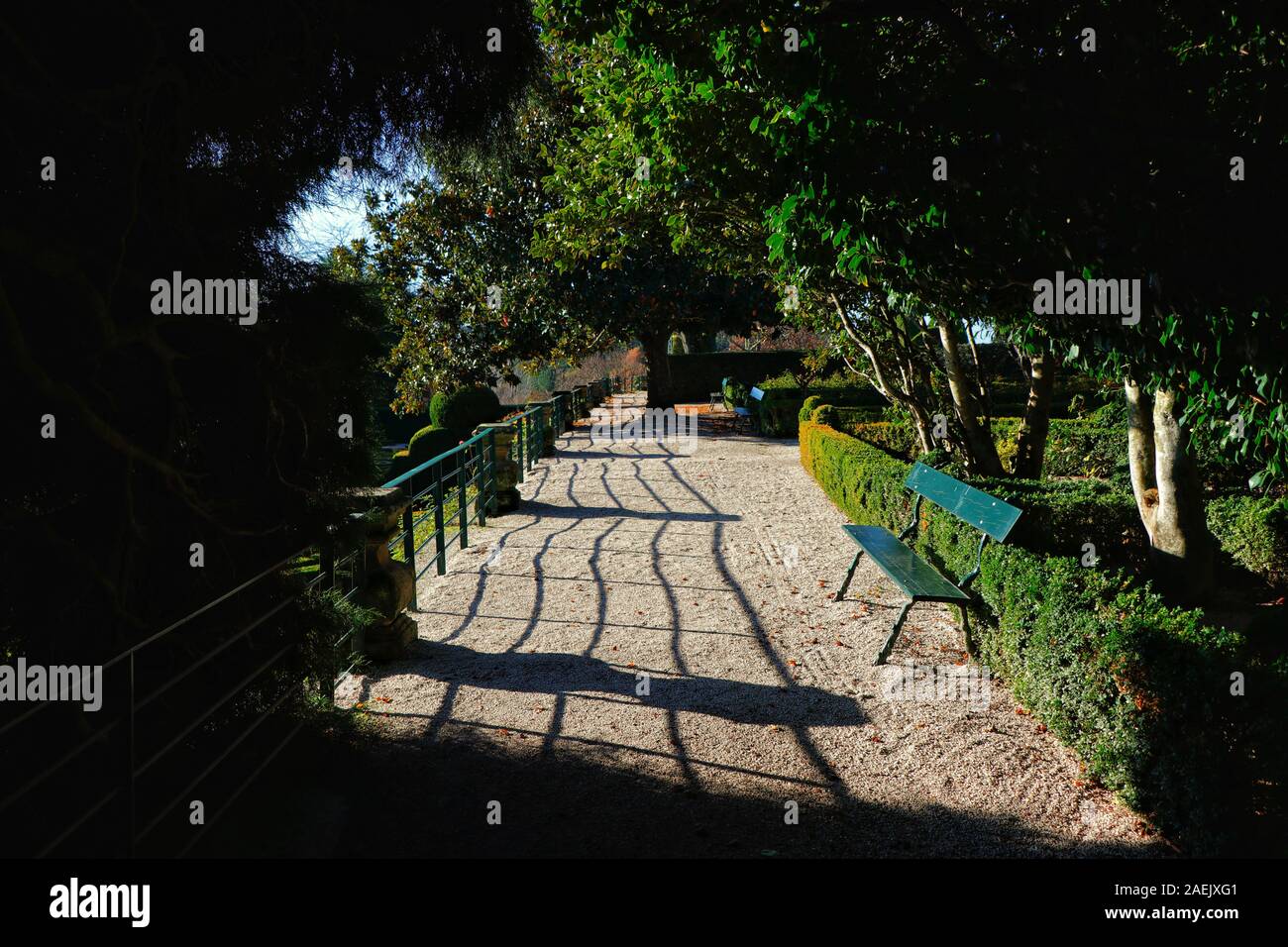 Der Mateus-Palast, die Casa de Mateus oder Palácio de Mateus - die Heimat von Mateus Rose - gilt als das schönste Gebäude der Welt. Stockfoto