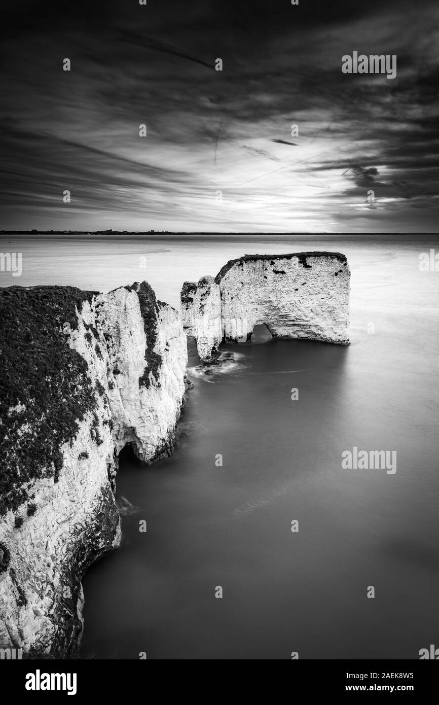 Old Harry Rocks, Jurassic Coast, Dorset, England Stockfoto