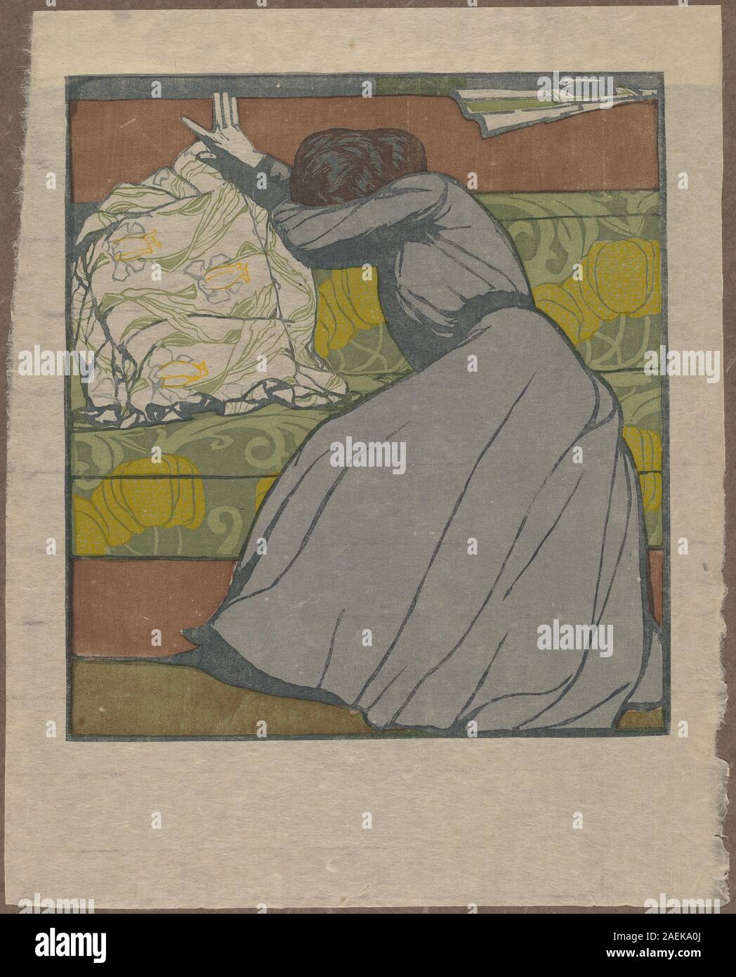 Max Kurzweil, der Polster (das Kissen), 1903 Der Polster (das Kissen); 1903 Datum Stockfoto