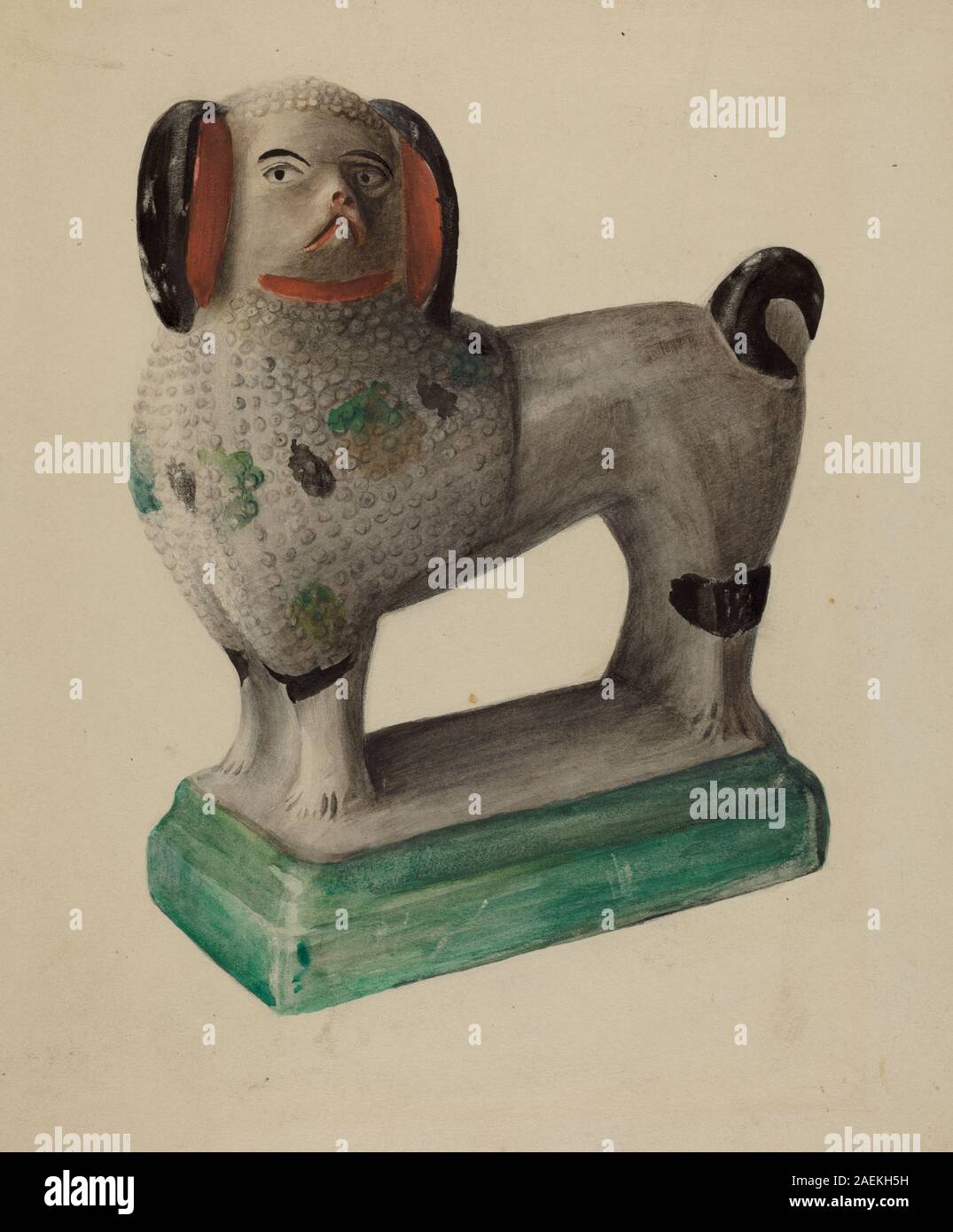 Mina Lowry, Pa deutscher Prinz Charles Spaniel, c Pa 1937 deutscher Prinz Charles Spaniel; c. 1937 Stockfoto