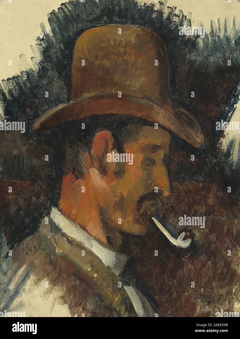 Paul Cézanne, Mann mit Pfeife, 1892-1896 Mann mit Pfeife; 1892/1896 Stockfoto