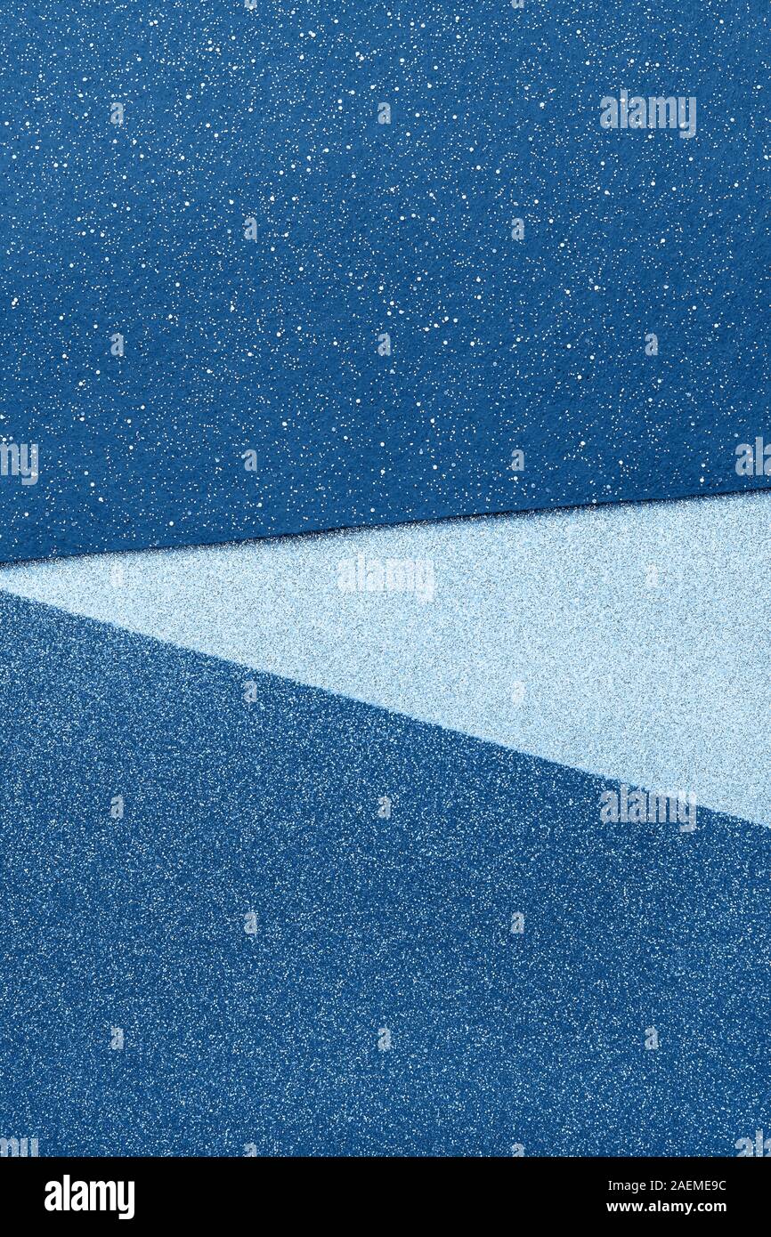 Abstrakt Blau glitzern Hintergrund für Feiern Stockfoto