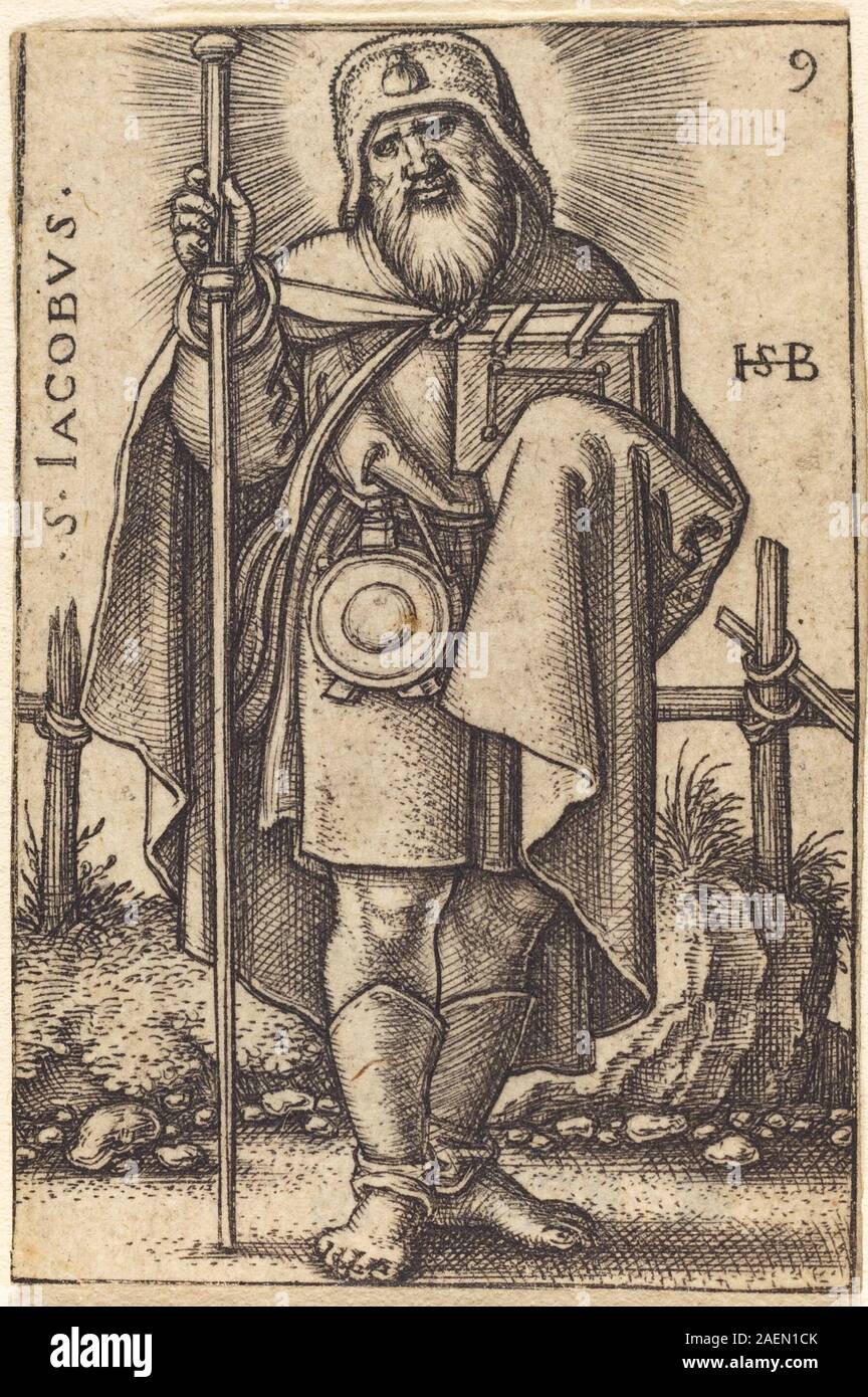 Sebald Beham, Jacobus der Ältere, Jacobus der Ältere Stockfoto