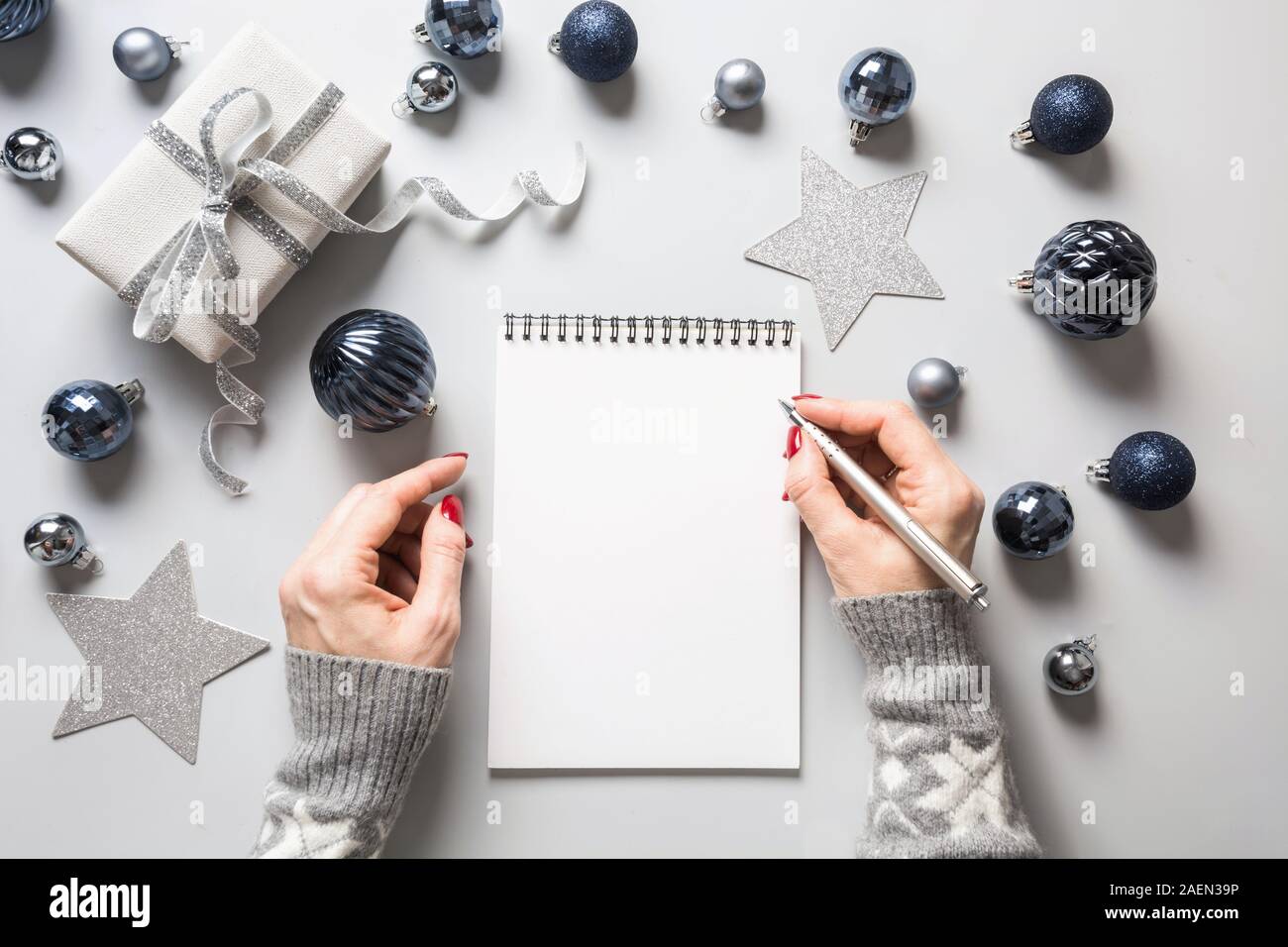 Checkliste Blau Stockfotos und -bilder Kaufen - Alamy