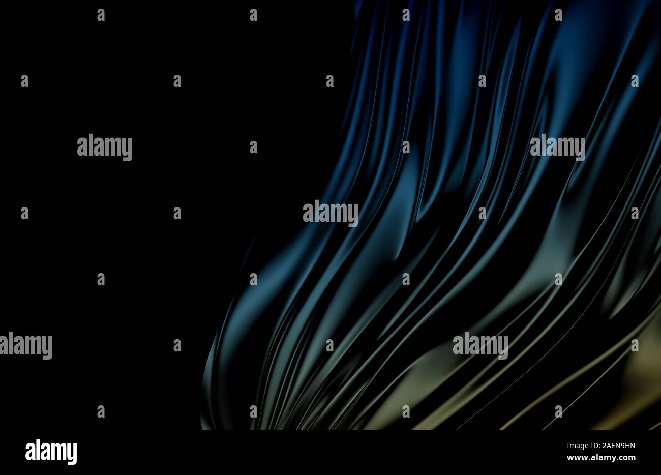 Farbe wellig Hintergrundfarbe splash, elegantes klassisches Design. 3D-Rendering Stockfoto