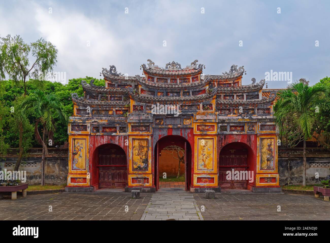 Lila Verbotene Stadt Stockfotos und -bilder Kaufen - Alamy