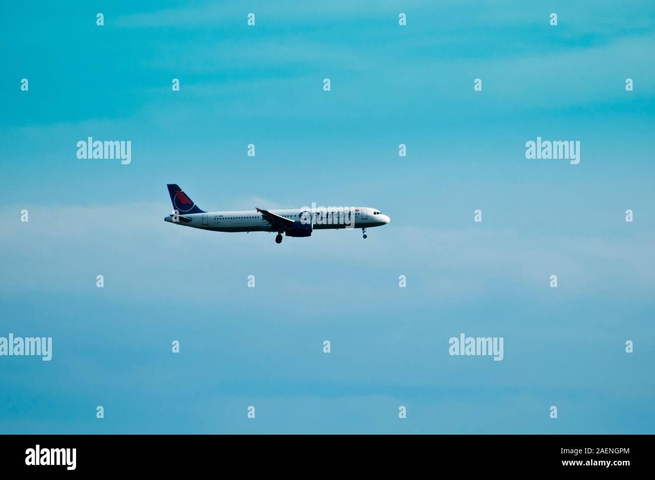 Onur Air Landung Stockfoto