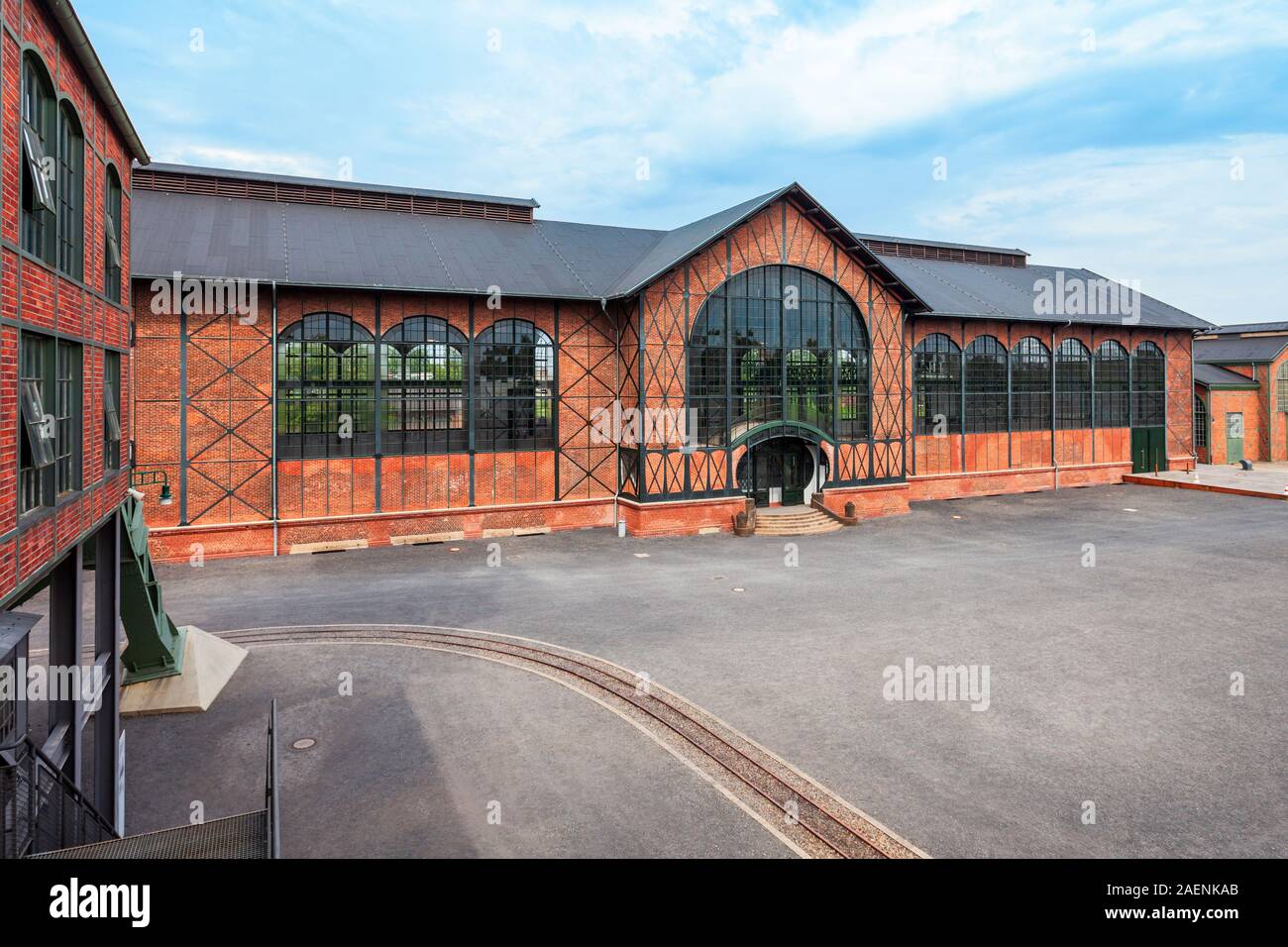 Zeche Zollern ist ein stillgelegt Steinkohle Grubengebäude im Nordwesten der Stadt Dortmund in Deutschland Stockfoto