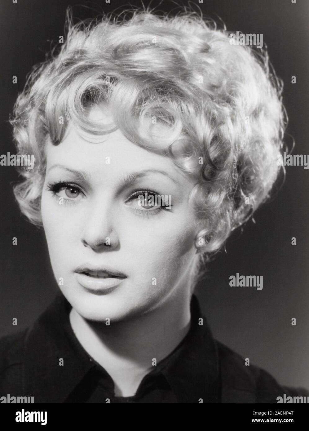 Barbara Schöne, deutsche Plant und Sängerin, Deutschland Ende 1960er Jahre. Die deutsche Schauspielerin und Sängerin Barbara Schoene, Deutschland Ende der 1960er Jahre. Stockfoto