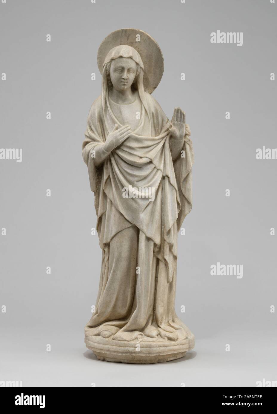 Venezianischen Stil des 14. Jahrhunderts, Jungfrau der Verkündigung, c 1340, Jungfrau der Verkündigung; circa 1340 Datum Stockfoto