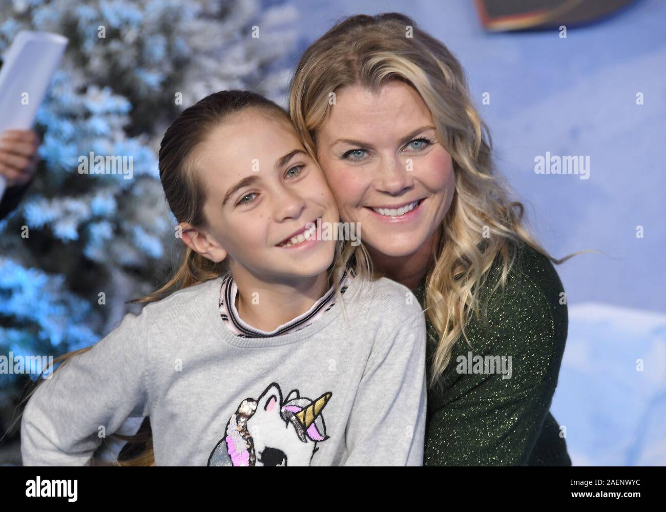 Los Angeles, USA. 09 Dez, 2019. Alison Sweeney kommt an der JUMANJI DER NÄCHSTEN EBENE in Los Angeles Premiere auf der TCL Chinese Theatre in Hollywood, CA am Montag, 9. Dezember 2019 statt. (Foto durch Sthanlee B. Mirador/Sipa USA) Credit: Sipa USA/Alamy leben Nachrichten Stockfoto