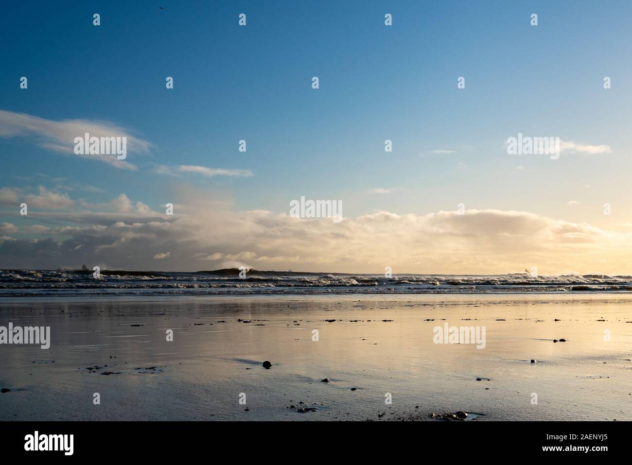 Aberdeen-Strand Stockfoto