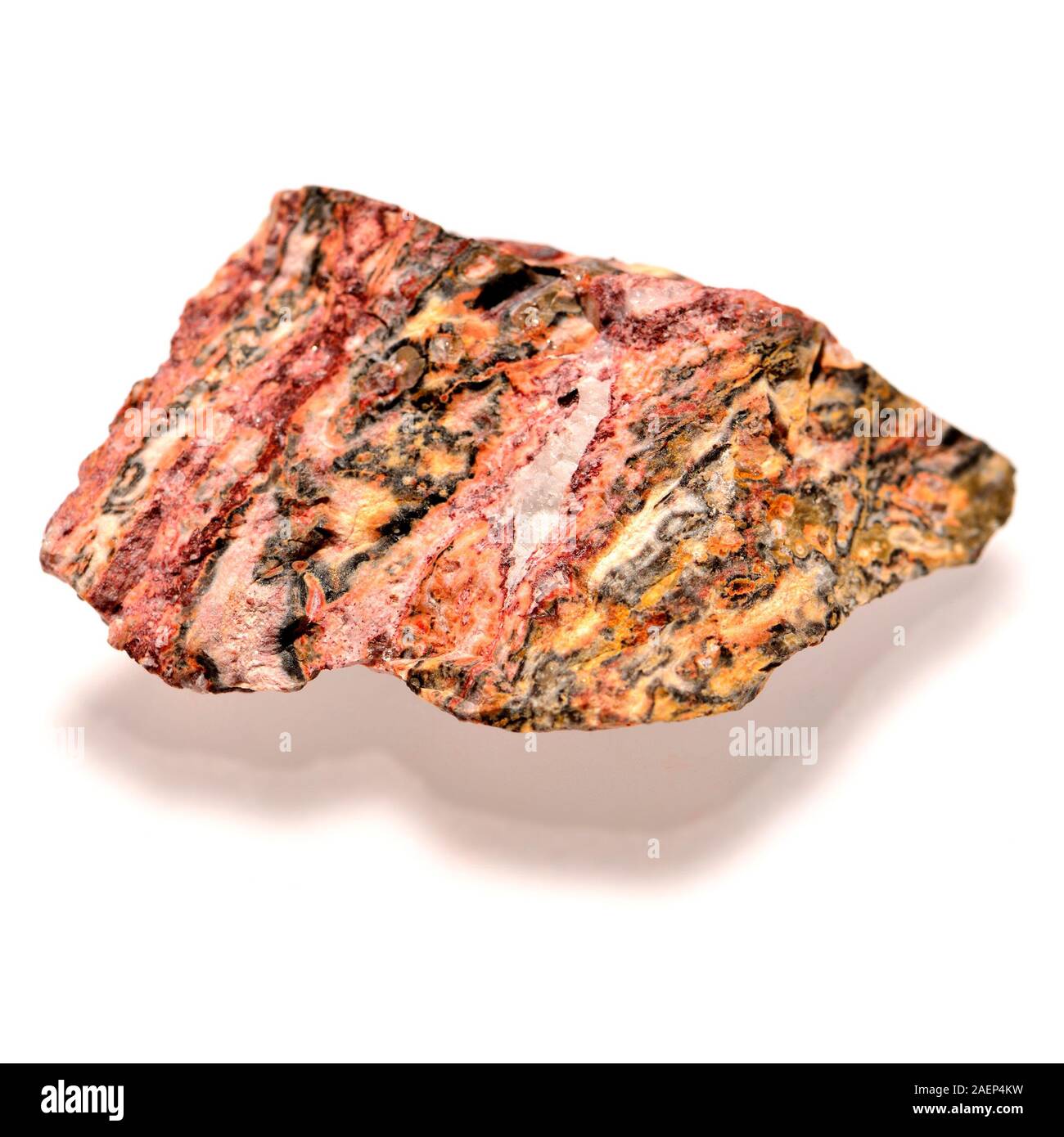 Rhyolith [Mexiko] vulkanische Äquivalent von Granit Stockfoto