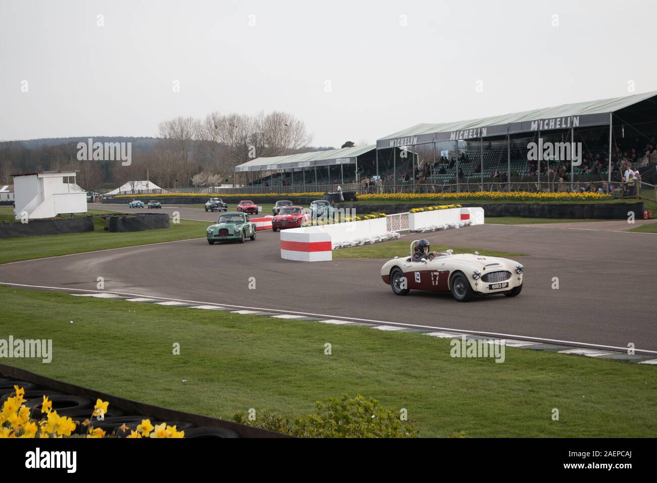 Goodwood Motor Racing Chichester West Sussex Stockfoto