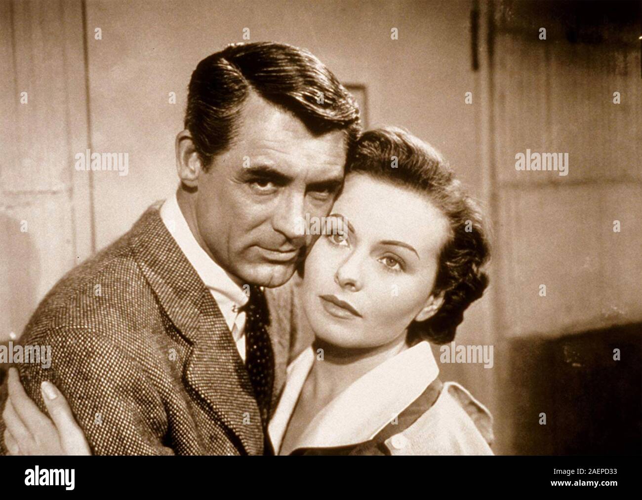 GEREDET wird 1951 20th Century Fox film mit Jeanne Crain und Cary Grant Stockfoto