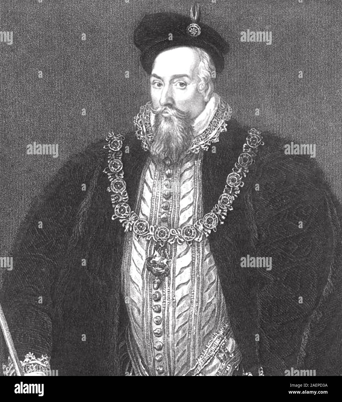 ROBERT DEVEREUX, 2nd Earl of Essex (1565-1601) Englischer Soldat und Gericht Liebling von Elizabeth I. Stockfoto