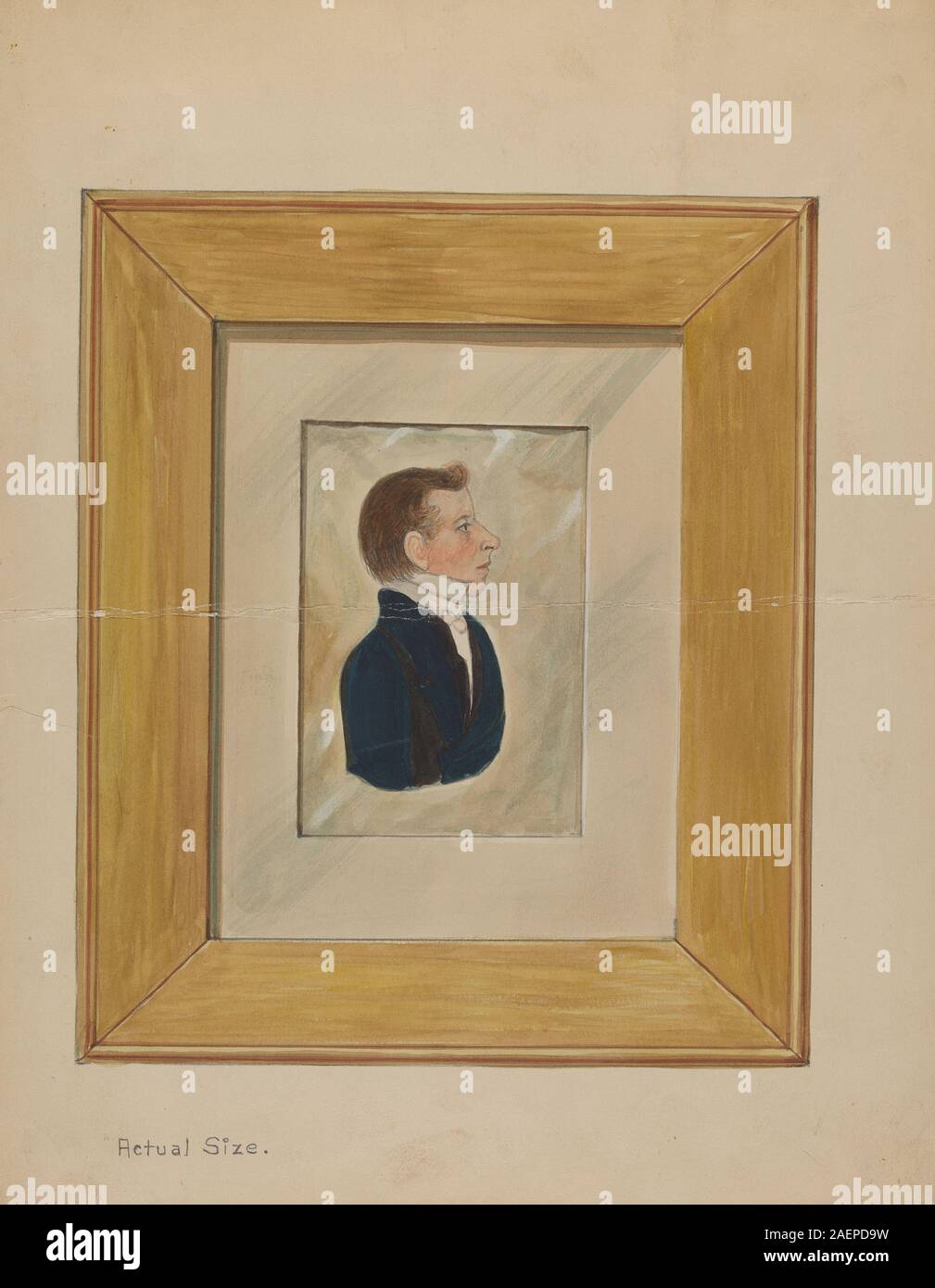 William Vergani, Porträt, c 1936, Portrait; c. 1936 Stockfoto