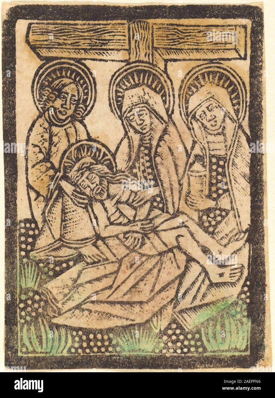 Werkstatt von Meister der Aachener Madonna, die Pietà, 1470-1480, die Pietà; 1470/1480 Stockfoto