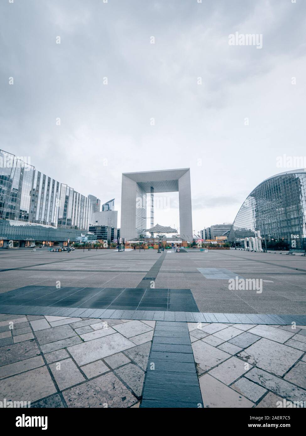 Grande Arche de la Defense (Grande Arche) Stockfoto