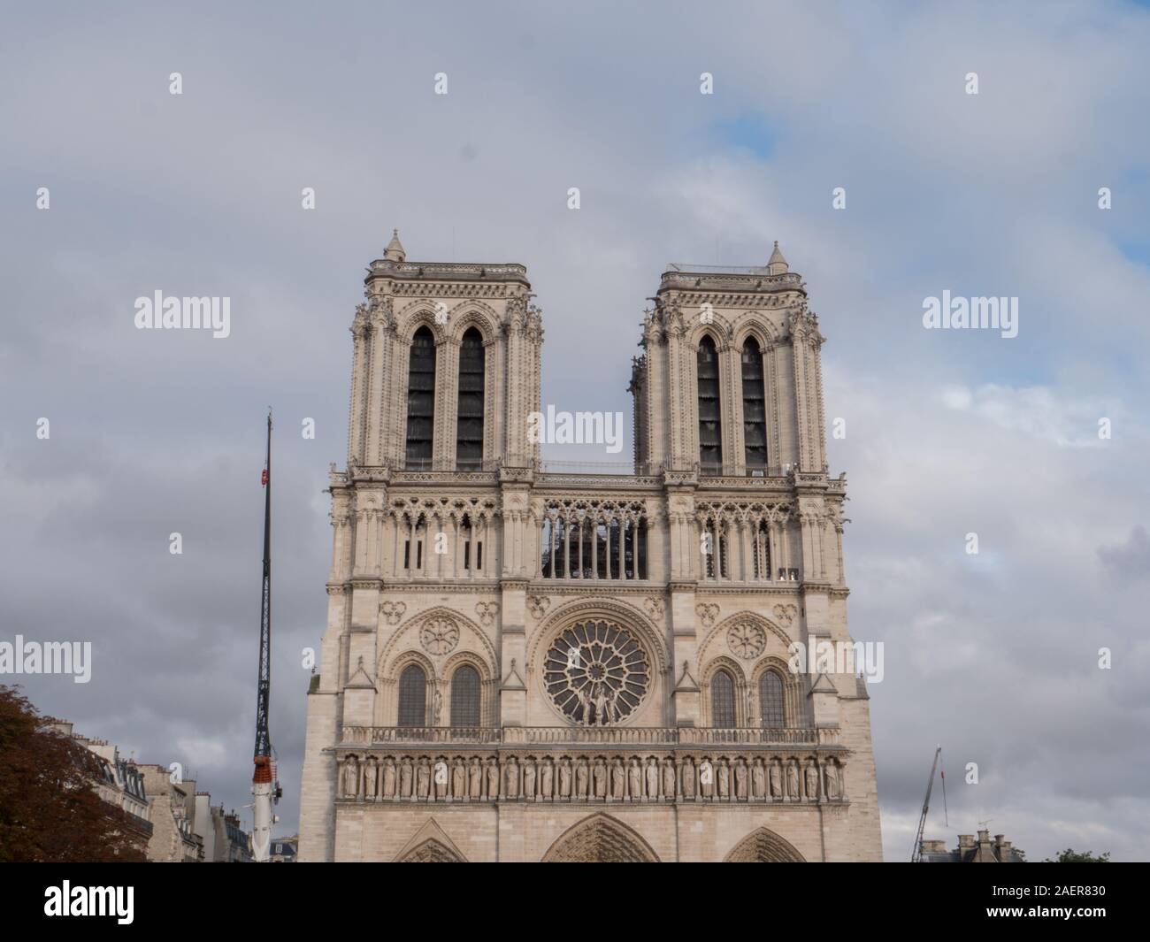 Cathédrale Notre-Dame de Paris Stockfoto