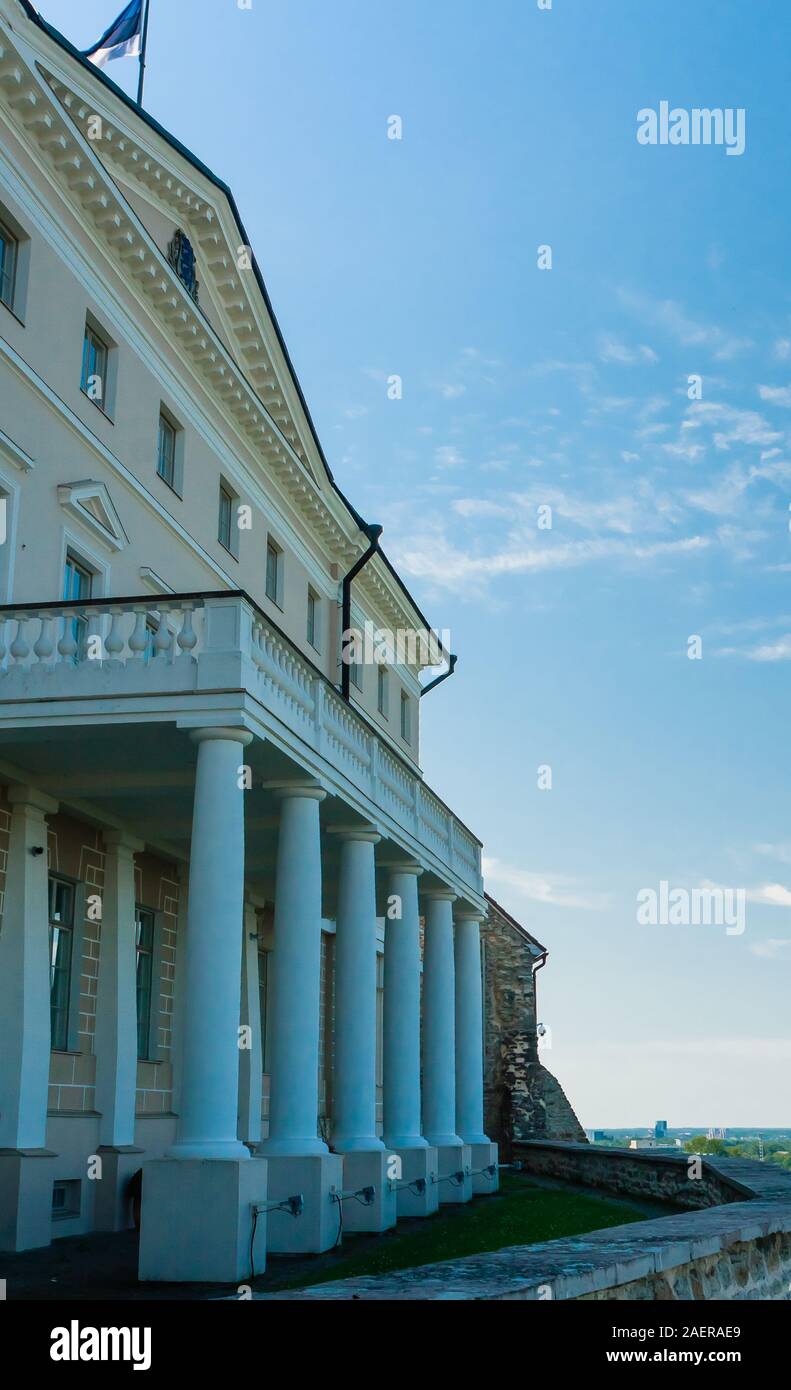 Stenbock House oder Stenbocki Maja, der Sitz der estnischen Regierung, Tallinn, Estland Stockfoto