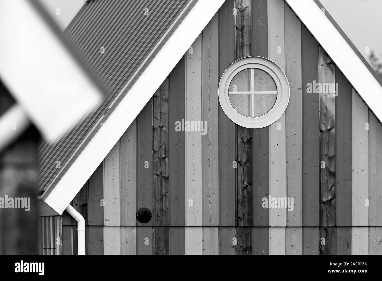 Holz Design Beach House oder Kabine I Stockfoto