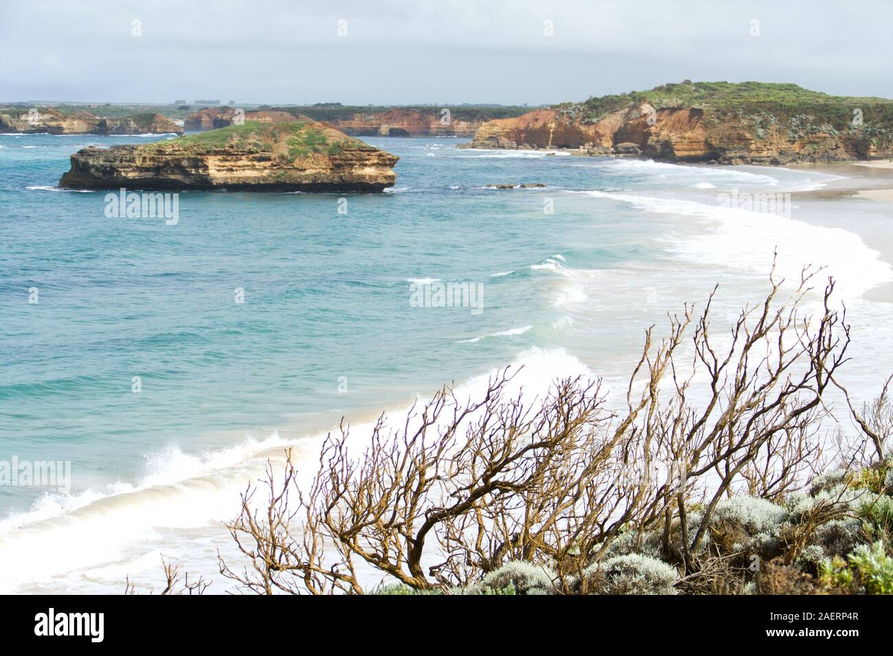 Aussichtspunkt in der Great Ocean Road, zwölf Apostel, Australien Stockfoto