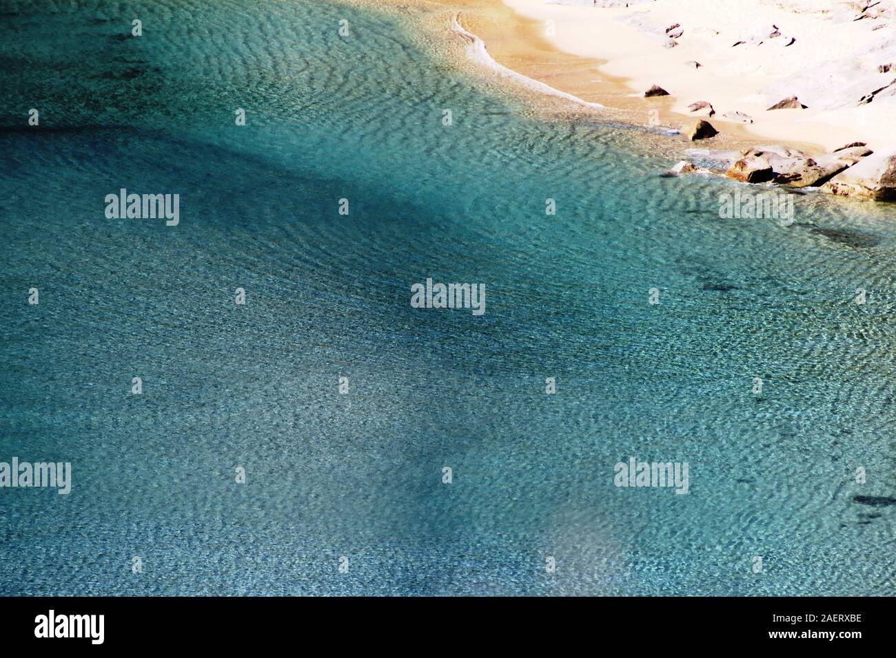 Der Strand von Cavoli insel elba Italien Stockfoto