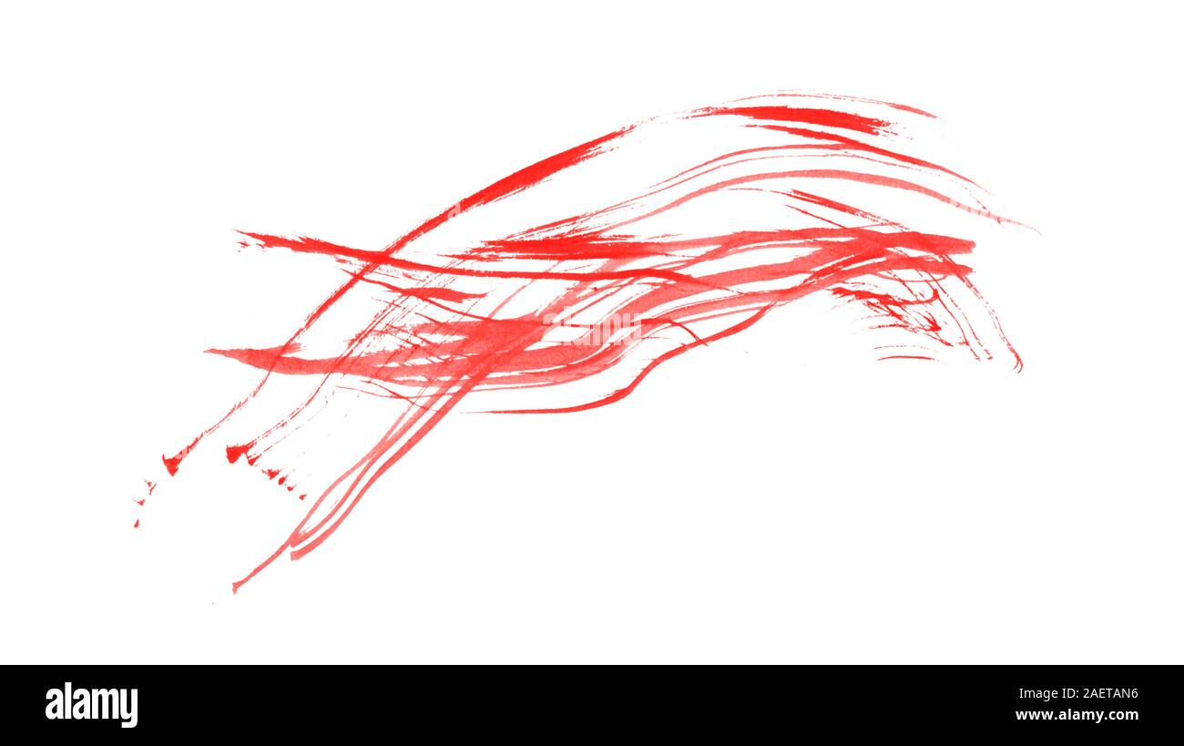 Rote Farbe Linien. Rote Farbe Textur. Rote Farbe Hintergrund Stockfoto