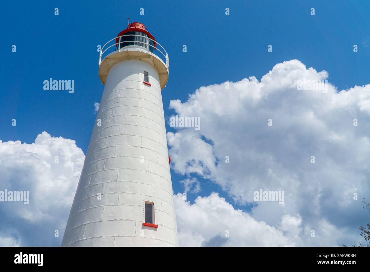 Lady Elliot Island Lighthouse, Great Barrier Reef Australien Stockfoto