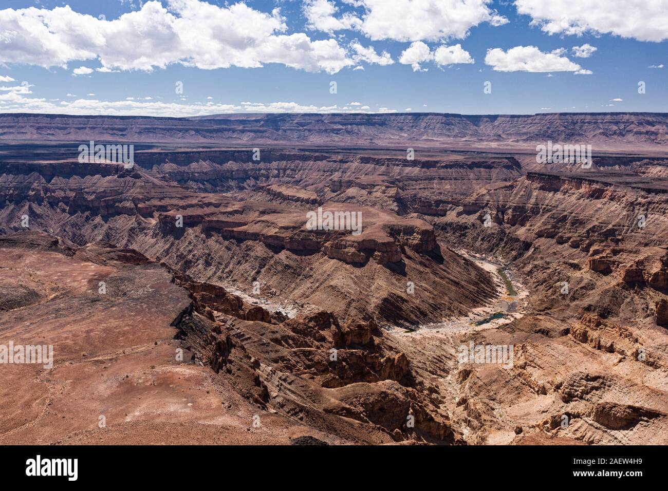 Fish River Canyon, Hobas, /Ai /Ais-Richtersveld Transfrontier Park, Karas Region, Namibia, Südafrika, Afrika Stockfoto