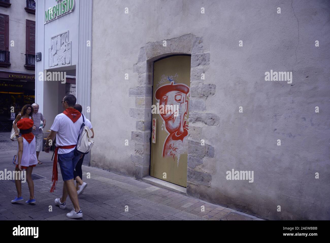 Frankreich: Festival Tag in Bayonne, pasakdek Stockfoto
