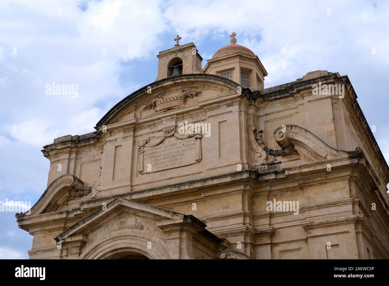 Hl. Katharina von Italien, Malta Stockfoto
